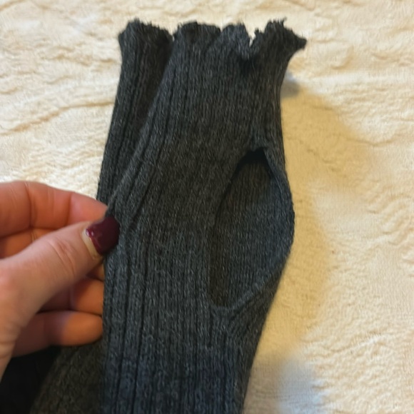 Pole Candy Ribbed Thigh High Leg Warmers - Picture 2 of 13